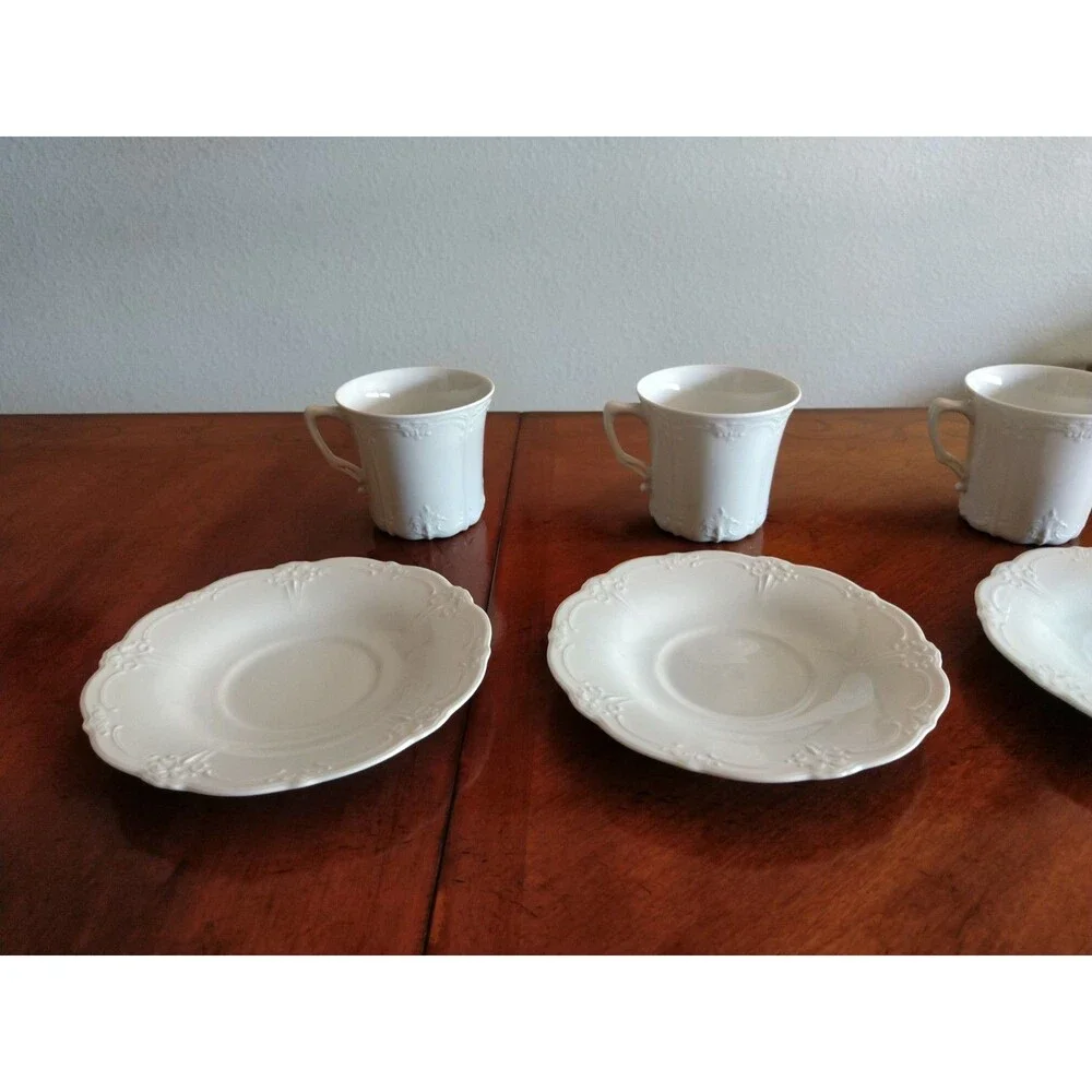 Lot of 5 Tirschenreuth BARONESSE White 3